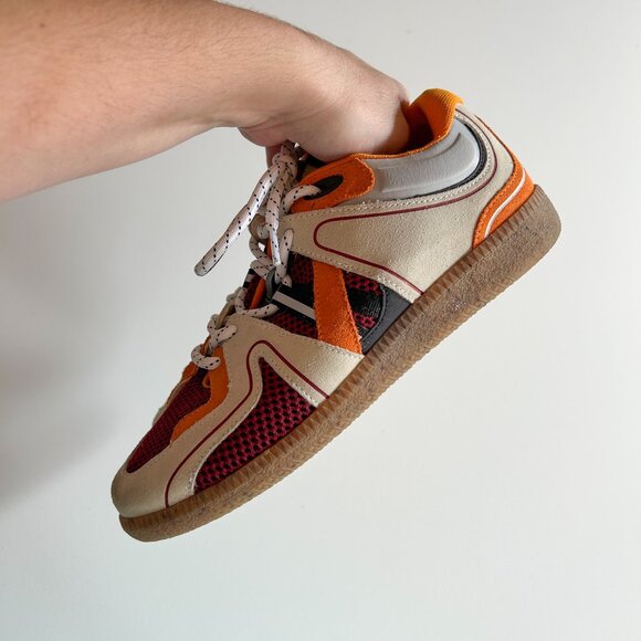 Ganni Sporty Mix Retrp Sneakers Egret EU Size 36 - Picture 6 of 9